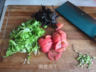 饺子皮汤面的做法步骤:5