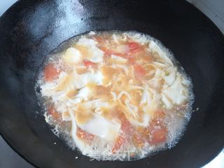 饺子皮汤面的做法步骤:12