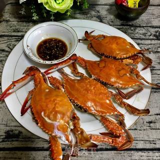 姜醋汁海蟹的做法步骤:10