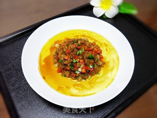 肉末鸡蛋羹的做法步骤:10