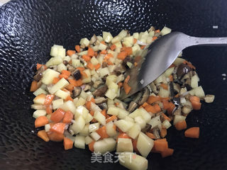 鸡肉糙米藜麦竹筒饭的做法步骤：6