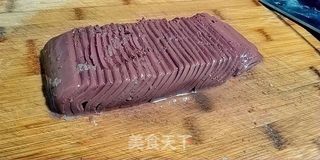 黑白豆腐羹的做法步骤:3