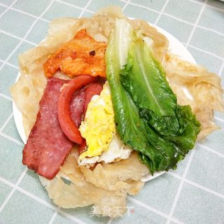 手残党之手抓饼的做法步骤:7