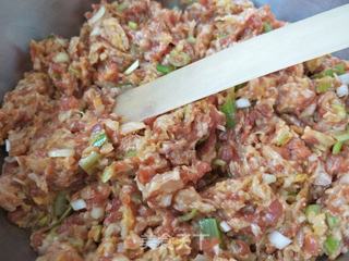 酸菜肉馅水饺的做法步骤:5