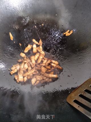 番茄肉丝豆角焖面的做法步骤:5