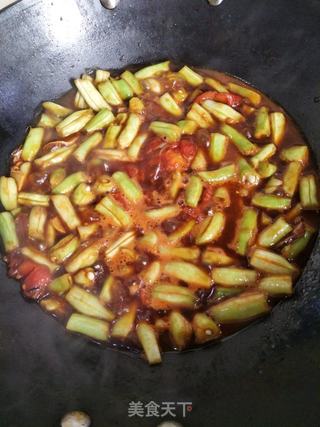 番茄肉丝豆角焖面的做法步骤:10