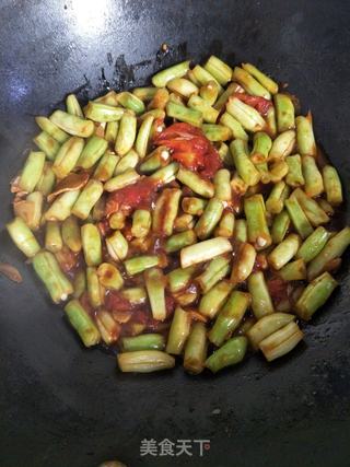 番茄肉丝豆角焖面的做法步骤:12