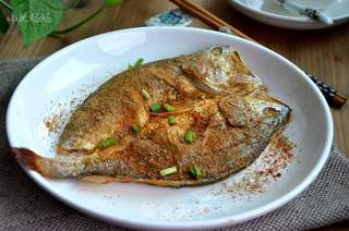 香酥烤黄鱼的做法步骤:9
