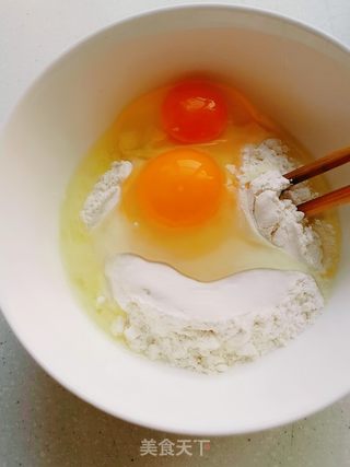 鸡蛋手擀面的做法步骤:2