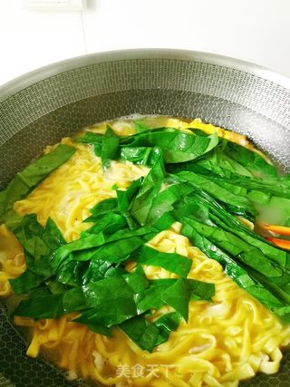 鸡蛋手擀面的做法步骤:20