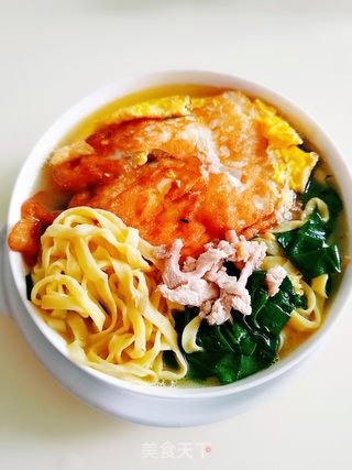 鸡蛋手擀面的做法步骤:21