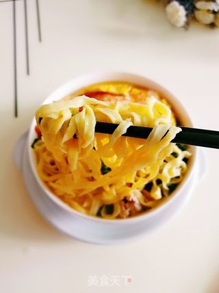 鸡蛋手擀面的做法步骤:23