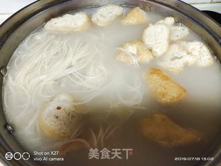 鲜虾油豆腐面的做法步骤：2