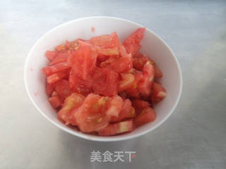 番茄手工螺旋面的做法步骤：4