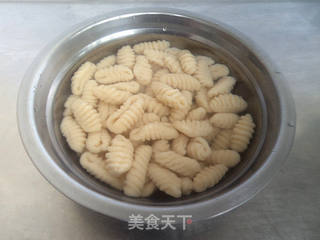 番茄手工螺旋面的做法步骤：13