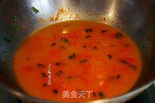 番茄鸡蛋面的做法步骤:6