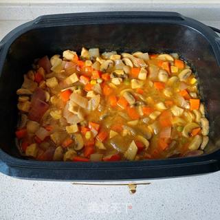 咖喱鸡肉饭的做法步骤：11