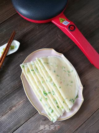 葱花薄饼的做法步骤:9