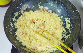 黄金蛋炒饭的做法步骤:10