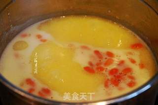 枸杞玉米面粥的做法步骤:6
