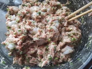 韭菜三鲜馄饨的做法步骤:8