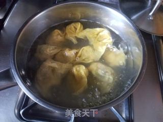 韭菜三鲜馄饨的做法步骤:13