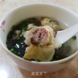 韭菜三鲜馄饨的做法步骤:18