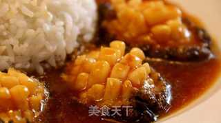 鲍鱼捞饭的做法步骤：9