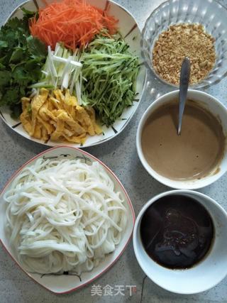 芝麻酱拌面的做法步骤:9