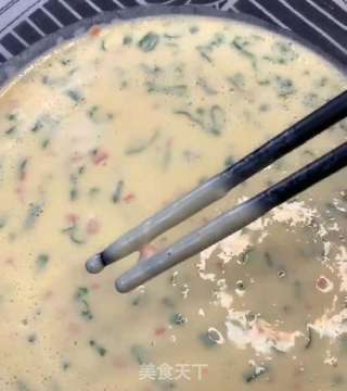 精细饮食粗一点,五珍粉粗粮饼送健康!的做法步骤:3