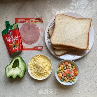 懒人披萨的做法步骤：1