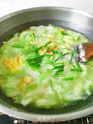 鸡蛋丝瓜汤的做法步骤：11