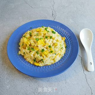 蛋炒饭的做法步骤:8