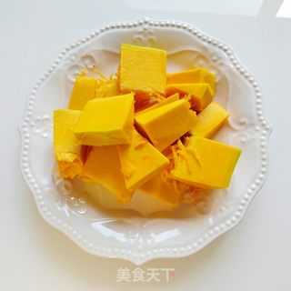 南瓜绿豆汤的做法步骤:2