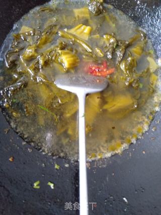 酸菜肉丝汤的做法步骤:5