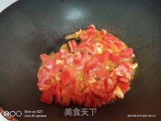 鲜虾青菜面的做法步骤:2