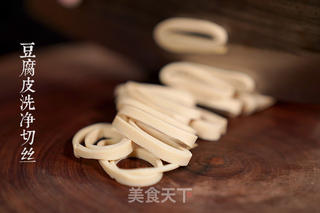 凉拌三丝的做法步骤:5