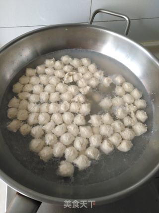 鸡肉丸子的做法步骤:7