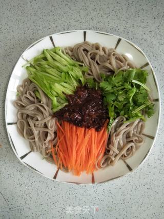 炸酱荞麦面的做法步骤:12