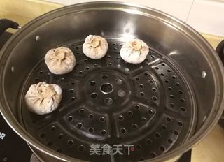 黑全麦芝麻花生糖包的做法步骤：9