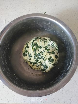韭菜新吃法:肉酱韭菜鸡蛋扯面的做法步骤:8