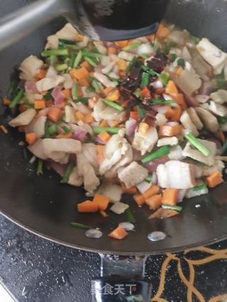 韭菜新吃法:肉酱韭菜鸡蛋扯面的做法步骤:30