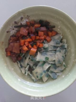 韭菜新吃法:肉酱韭菜鸡蛋扯面的做法步骤:41