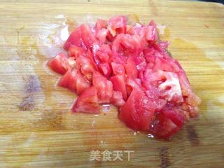 番茄水果饼的做法步骤：2