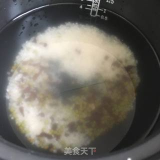 人参果绿豆粥的做法步骤:5