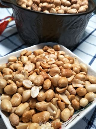 香酥花生米(微波炉)的做法步骤：11