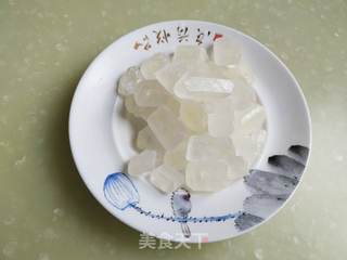 冰糖煮桃的做法步骤:4