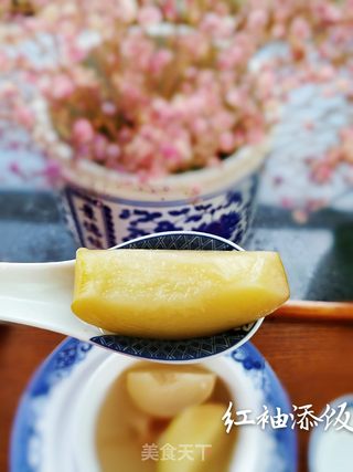 冰糖煮桃的做法步骤:7