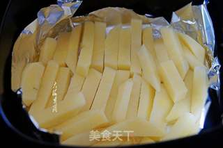 炸薯条的做法步骤:5