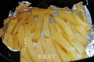 炸薯条的做法步骤:6